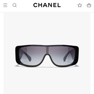 COPY - Chanel Sheild Sunglasses Noir Exo